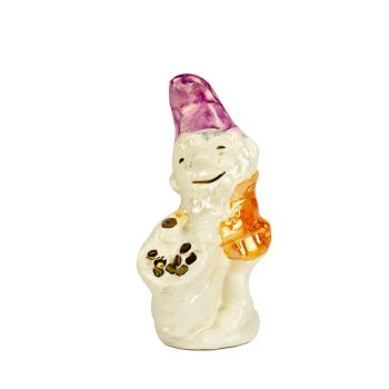 Figurka "Krasnal z workiem złota"