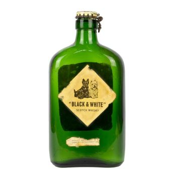 Butelka po Black&White Scotch Whisky