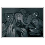 „Nigdy tam nie wracaj”, Wiktor Stribog, plakat 50x70cm