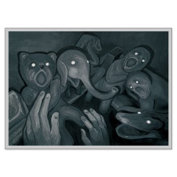 „Nigdy tam nie wracaj”, Wiktor Stribog, plakat 50x70cm
