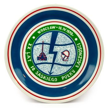 Talerz pamiątkowy Wrocław Punkt Łączności