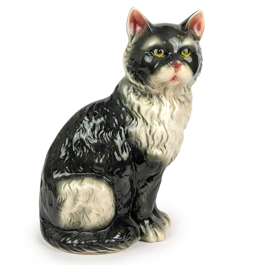 Ceramiczna figurka kota