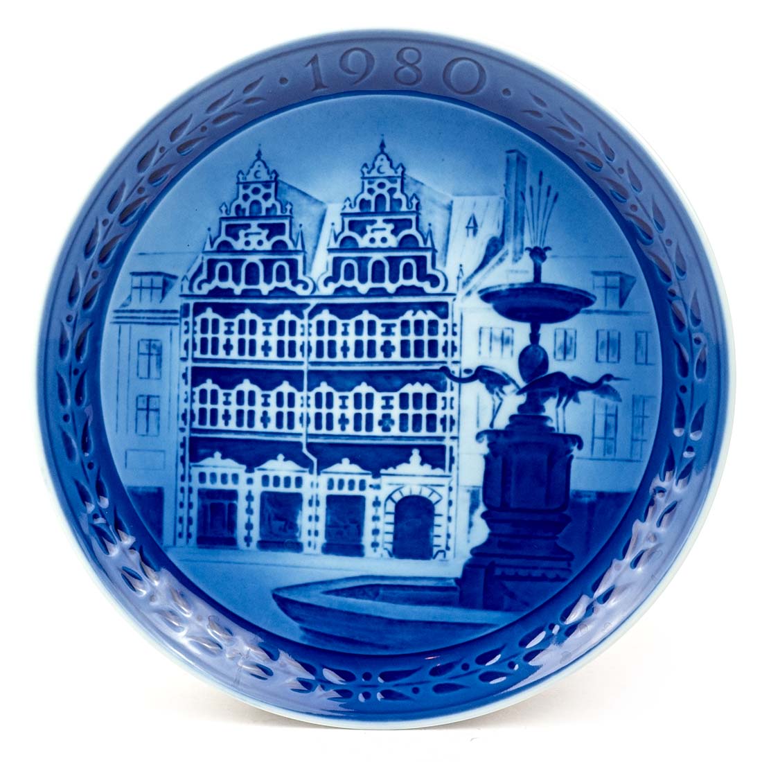 Jubileuszowy talerz Royal Copenhagen Amagertorv 1980