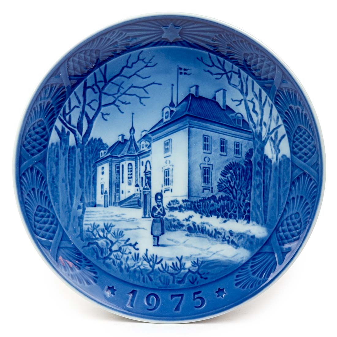 Talerz świąteczny Royal Copenhagen 1975 Marselisborg