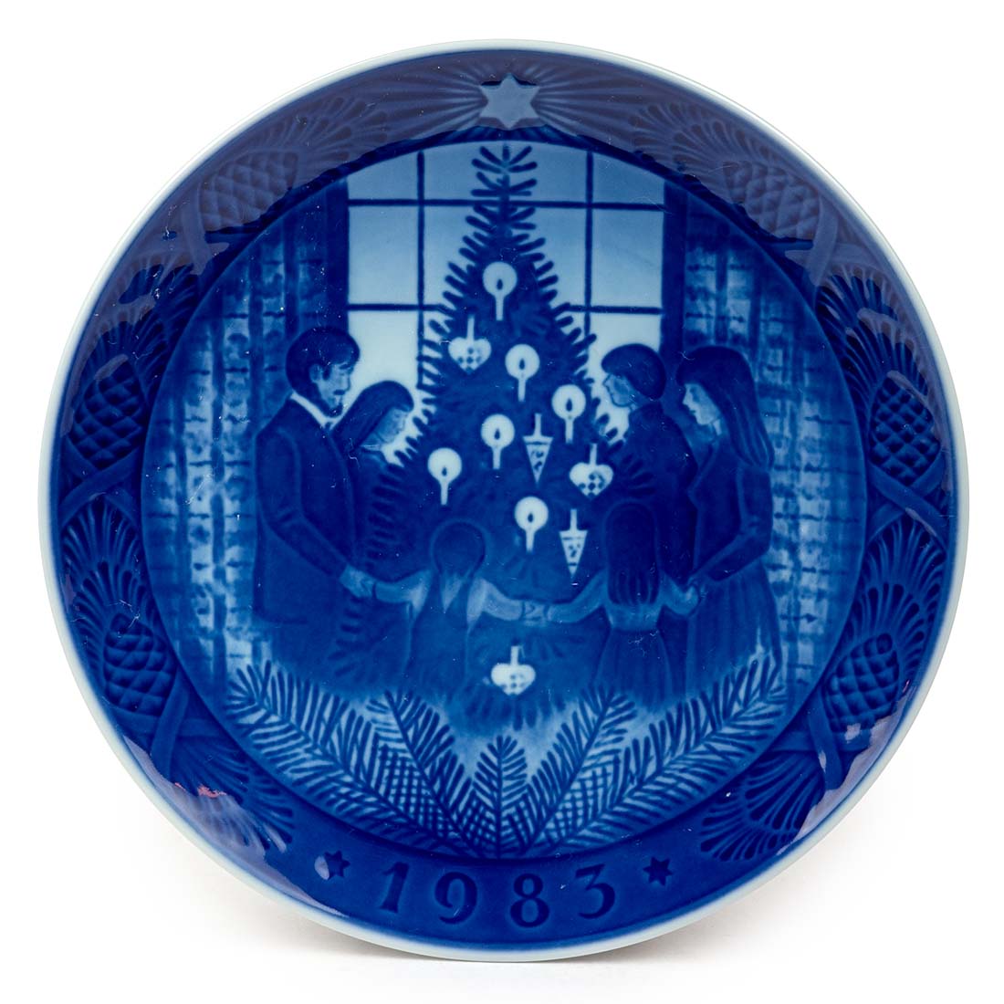 Porcelanowy talerz świąteczny Royal Copenhagen 1983