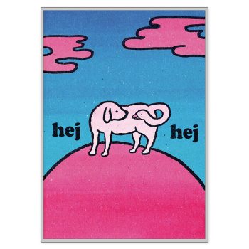 "Hej", Wiktor Stribog, plakat 50x70cm