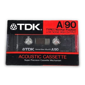 Kaseta TDK A90, w folii