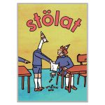 "Stölat", Wiktor Stribog, plakat 50x70cm